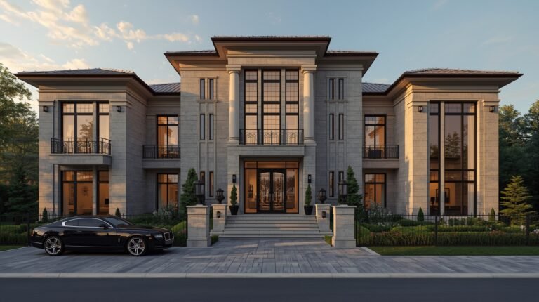 Drake luxury mansion in Toronto Bridle Path exterior view