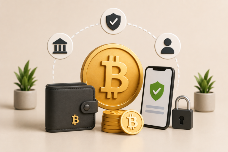 How to Start Using Bitcoin Safely: A Beginner’s Guide to Wallets, Exchanges and Common Mistakes Beginner learning how to use Bitcoin safely with a secure wallet